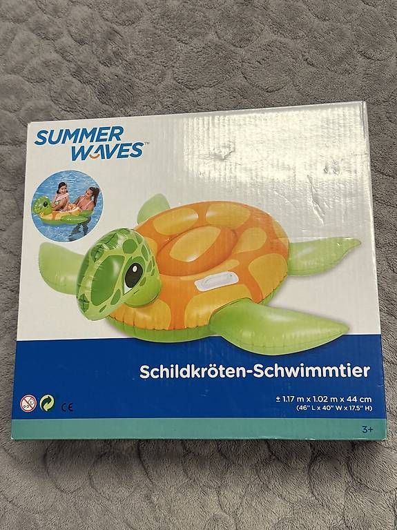 Matratzen: Kinder Luftmatratze Schildkröte, ab 3J, neu – Neu und originalverpackt aus Wilen b. Wil von carpediem25