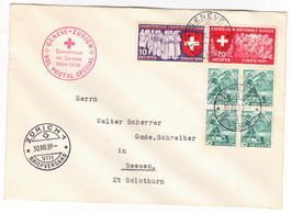 lettre du Vol SF 39.6.a du 30.VIII.39 Genève-Zürich