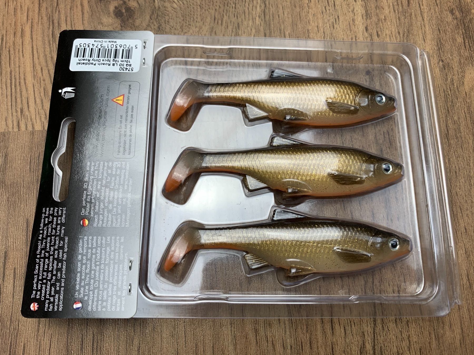 Savage Gear Appâts: Savage Gear Gummiköder Roach 3D 10cm – Neuf avec emballage d'origine à Hallau par R.R.91 1