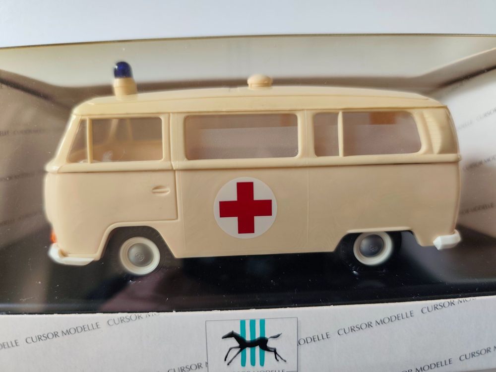 VW Bully T2, Ambulanz von Cursor Modelle 1/40, Fabrikneu (Neu und ...