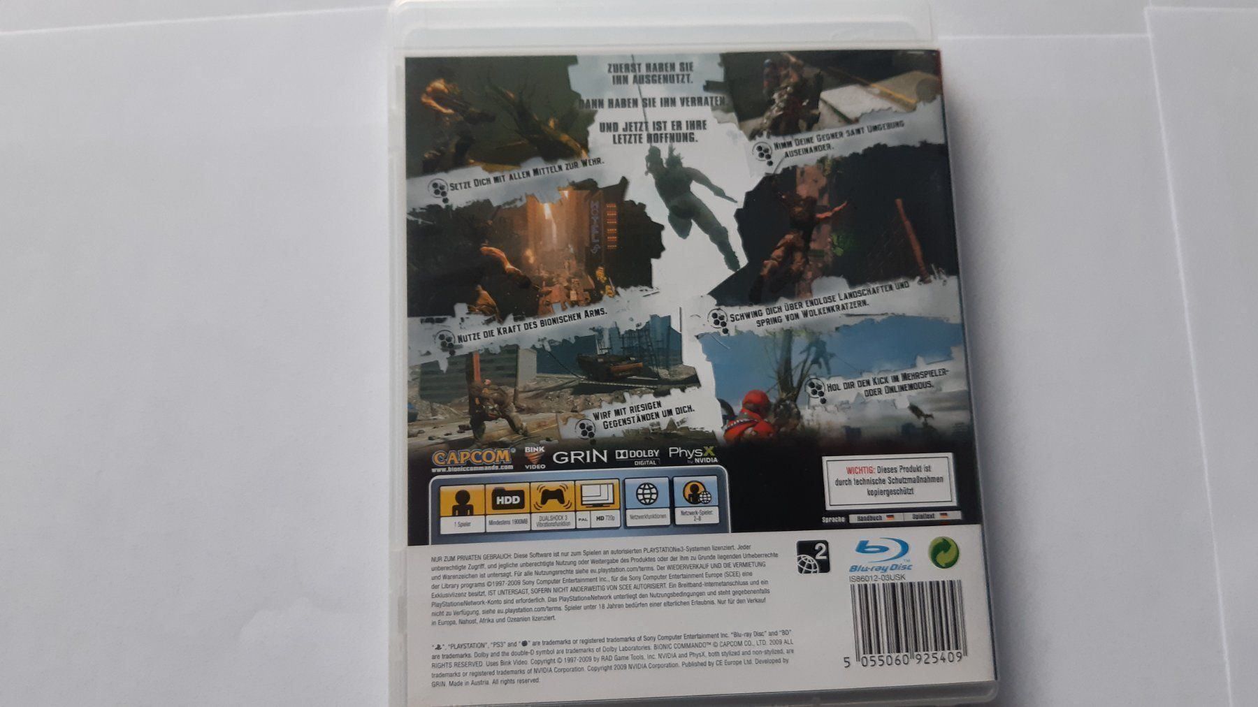 Spiele: Bionic Commando für PS3 – Gebraucht aus Schiers von  2