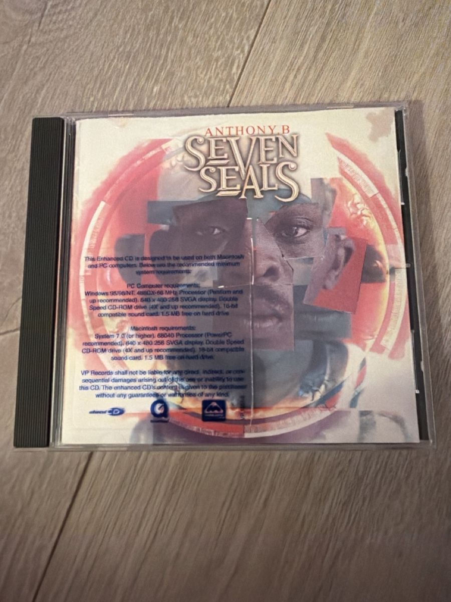 CD: Anthony B - Seven Seals CD – Usato da Oberrohrdorf venduto da Mariann79