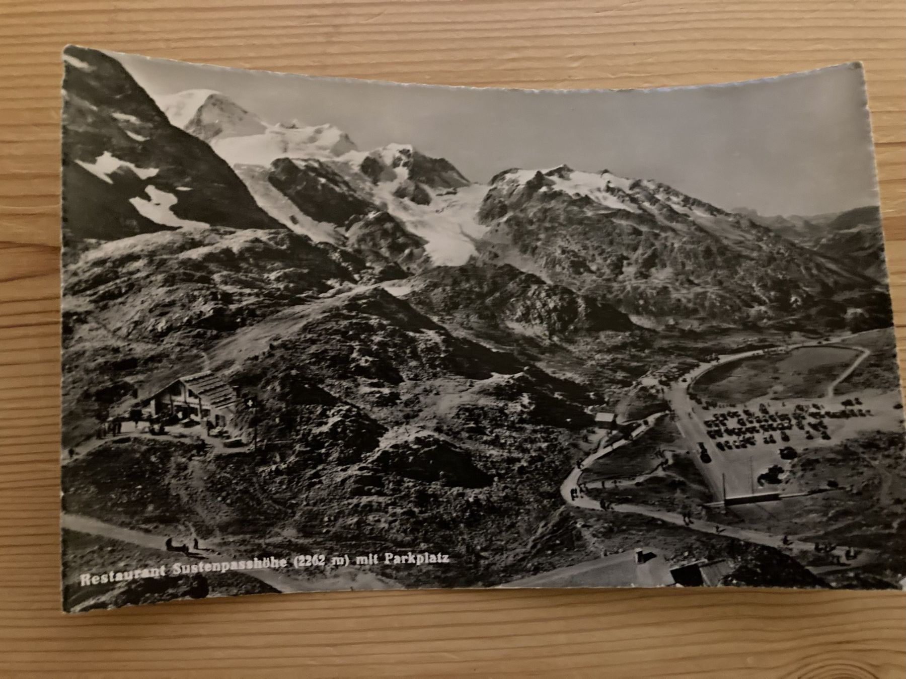 Cartoline postali: Restaurant Susten-Passhöhe mit Parkplatz – Nuovo (secondo la descrizione) da Oberuzwil venduto da Henri09