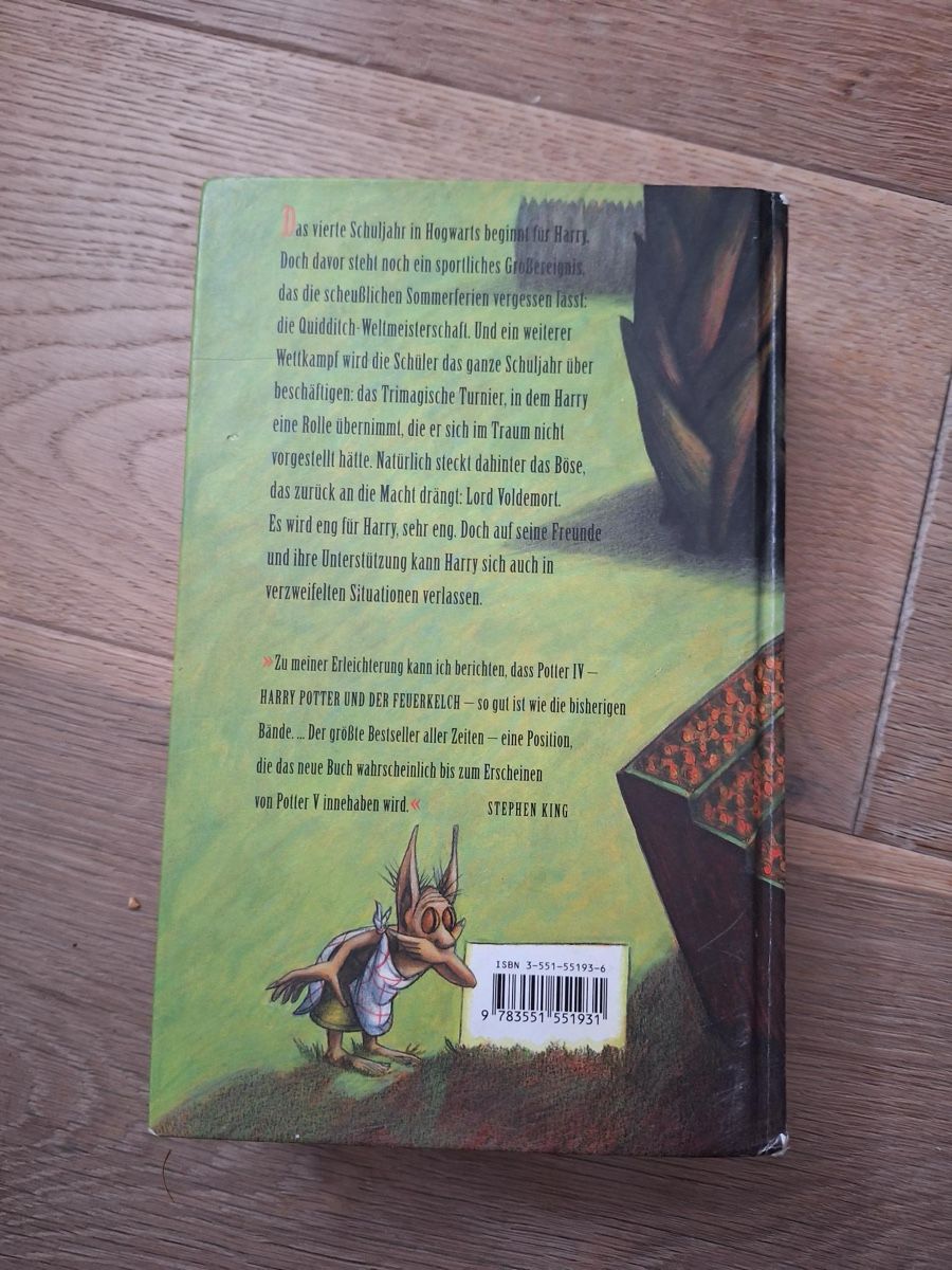 Libri: Buch Harry Potter und der Feuerkelch – Usato da Thayngen venduto da Lovely_Family 1