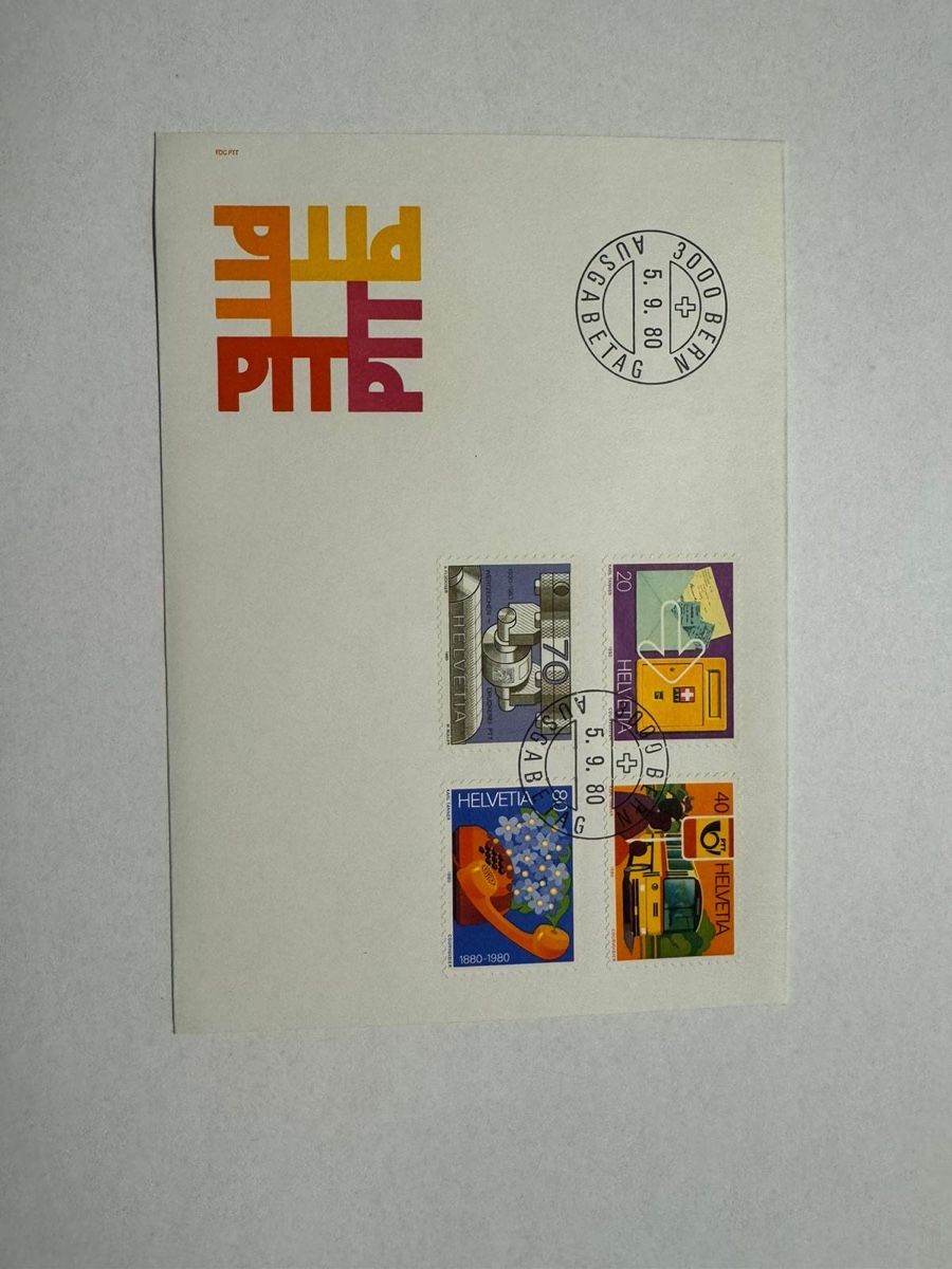 Tutti i francobolli: Erstagsbriefe 1980 – Nuovo (secondo la descrizione) da Bütschwil venduto da sof_p98b 1