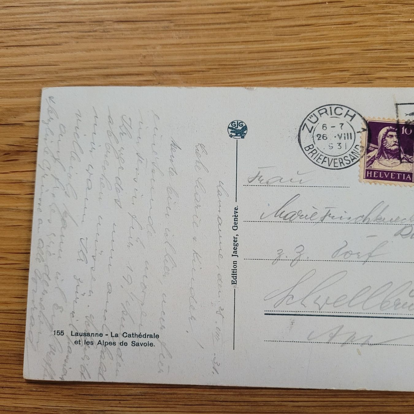 Tutti i francobolli: Dokument Zürich 1931 – Usato da Biel/Bienne venduto da Destockweb