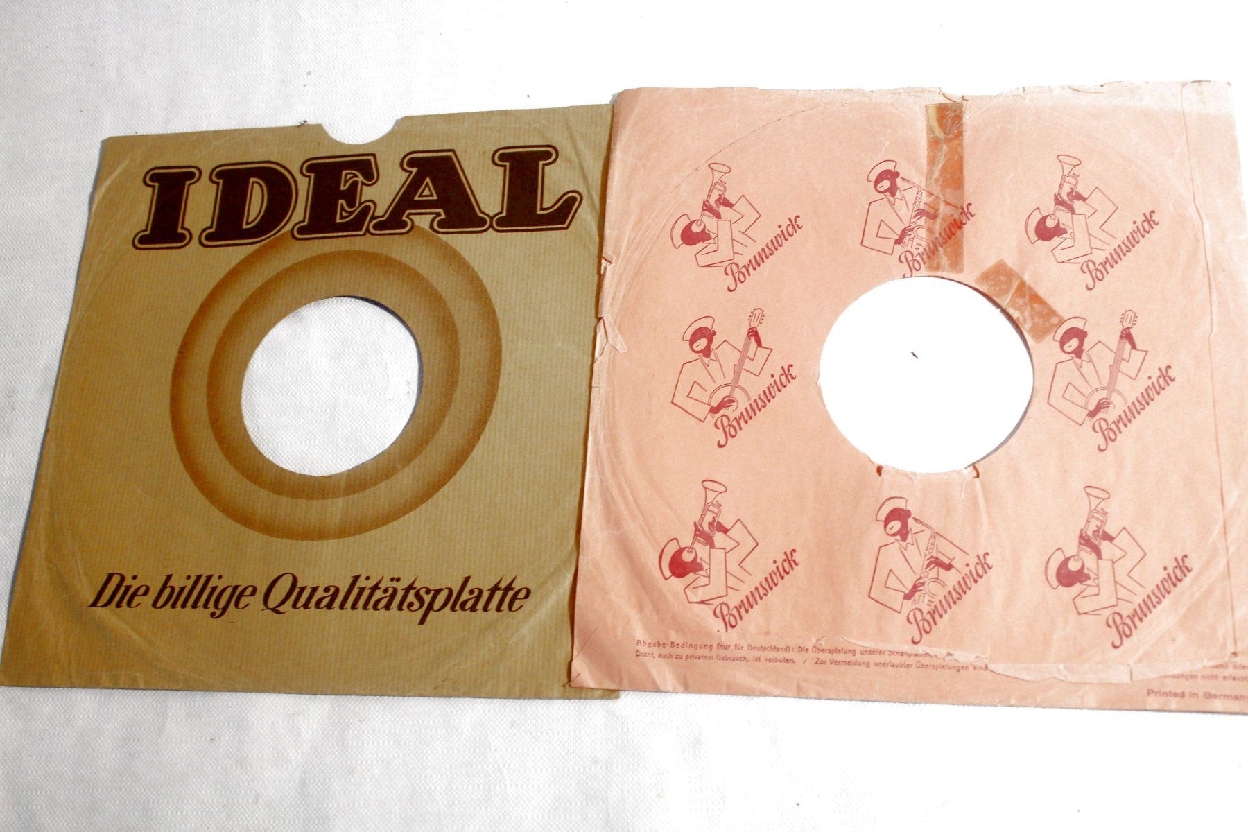 Dischi in vinile: 23x alte, original Cover zu 25cm. SCHELLACK - SCHALLPLATTEN – Usato da Bern venduto da kultiges 1