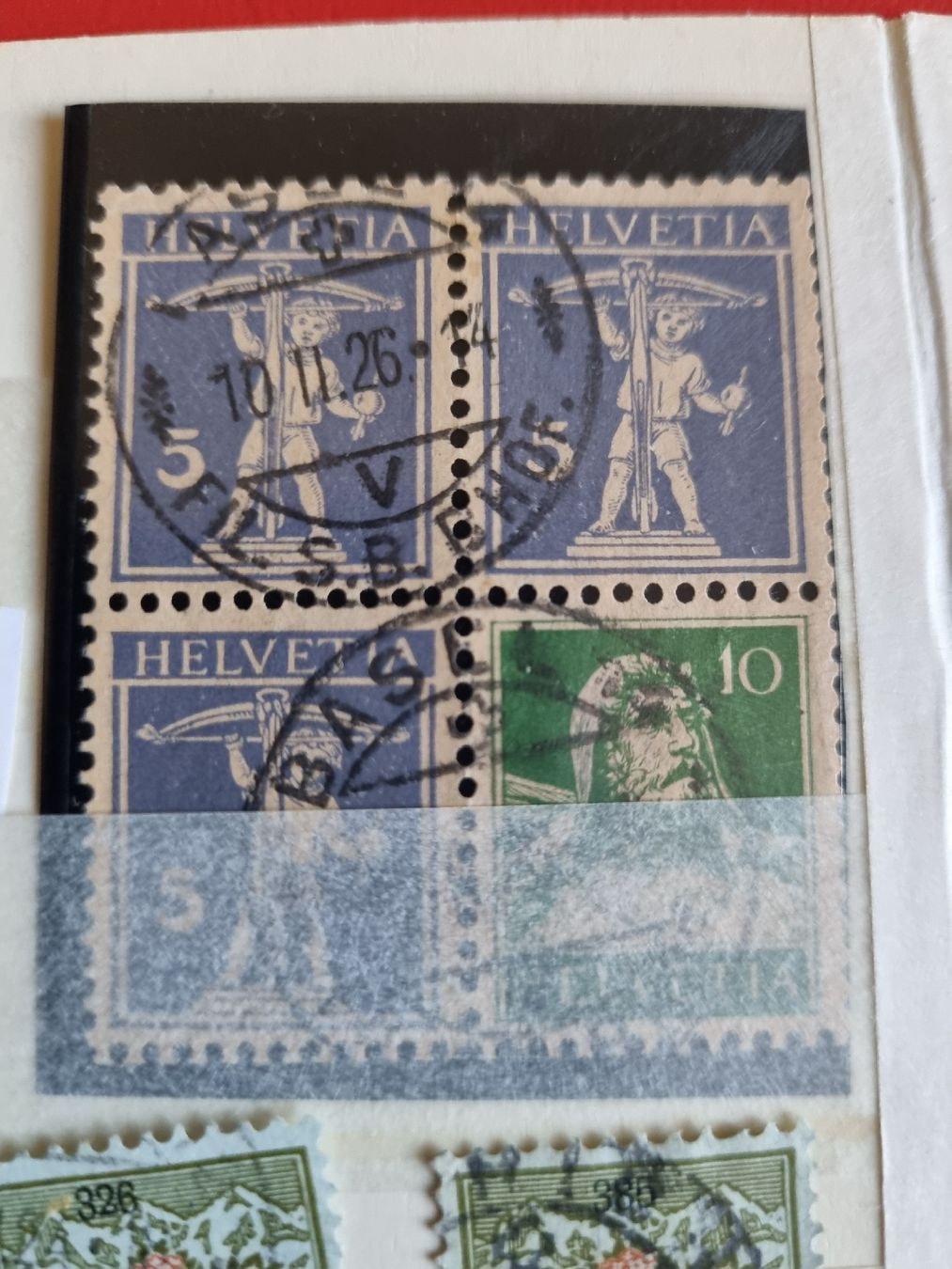 Alle Briefmarken: KLEINE SAMMLUNG SCHWEIZ - AB STRUBEL – Gebraucht aus Heimenschwand von rog_p7h9 2