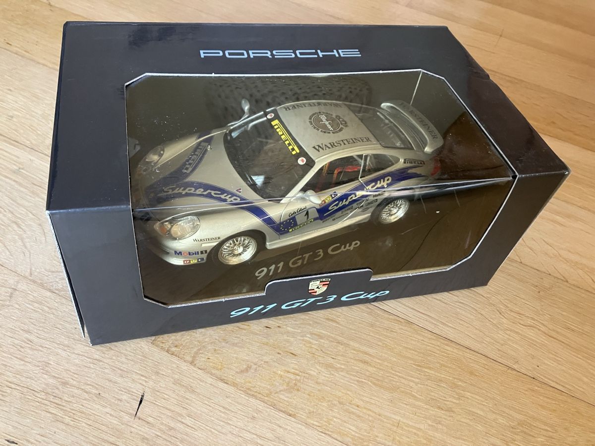 Bburago Modellini d'auto: Rarer Porsche 911 GT3 Cup – Nuovo (secondo la descrizione) da Liebefeld venduto da PoloLePoulpe 1