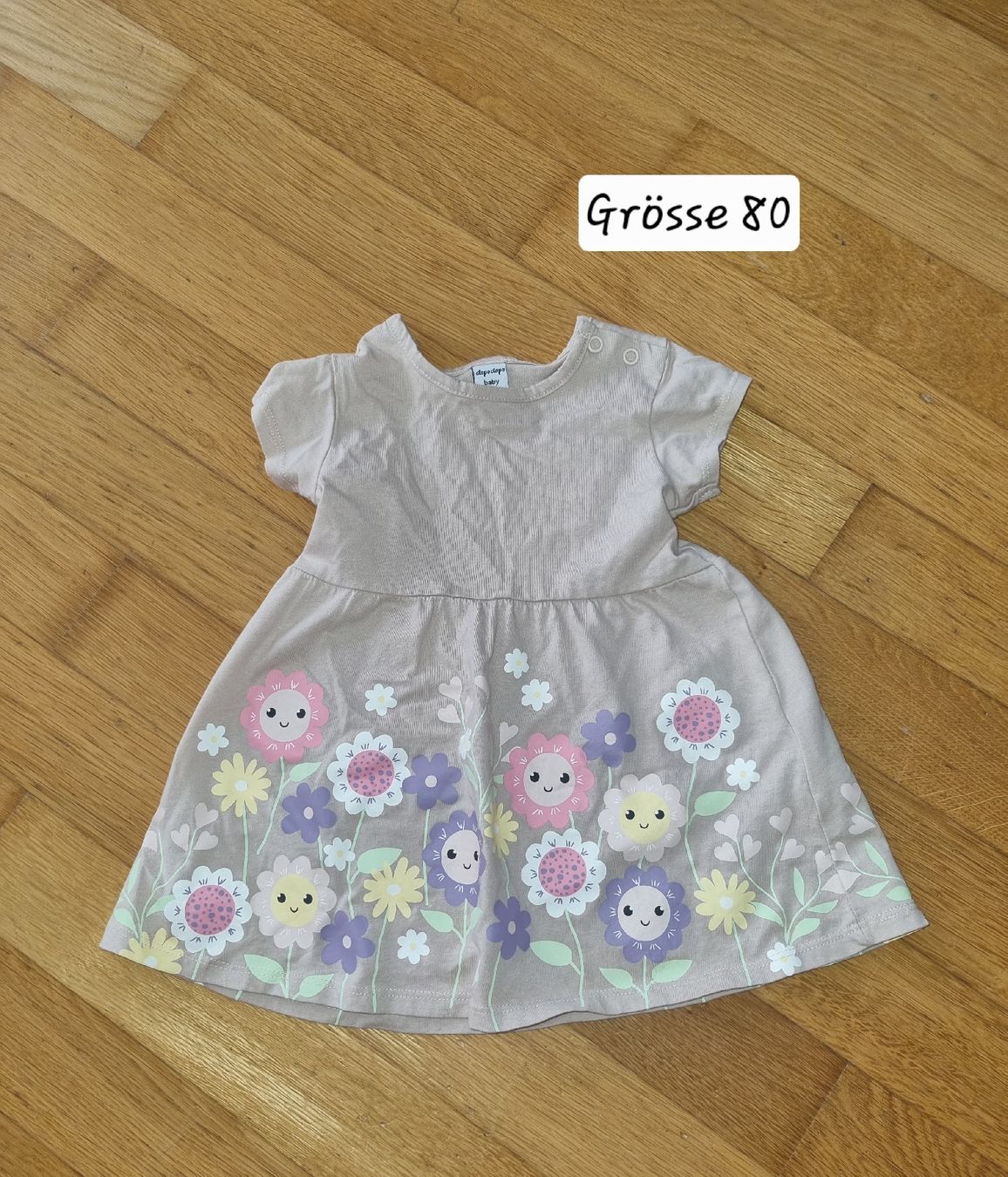 Vestiti & Gonne: Kinderkleid Blumen Grösse 80 Mädchen Sommerkleid – Nuovo (secondo la descrizione) da Basel venduto da and_m5k5