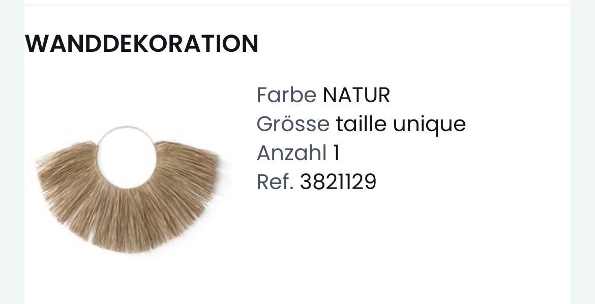 La Redoute Tutte le decorazioni: Wanddekoration La Redoute – Usato da Aarau venduto da anj_lhm6 1