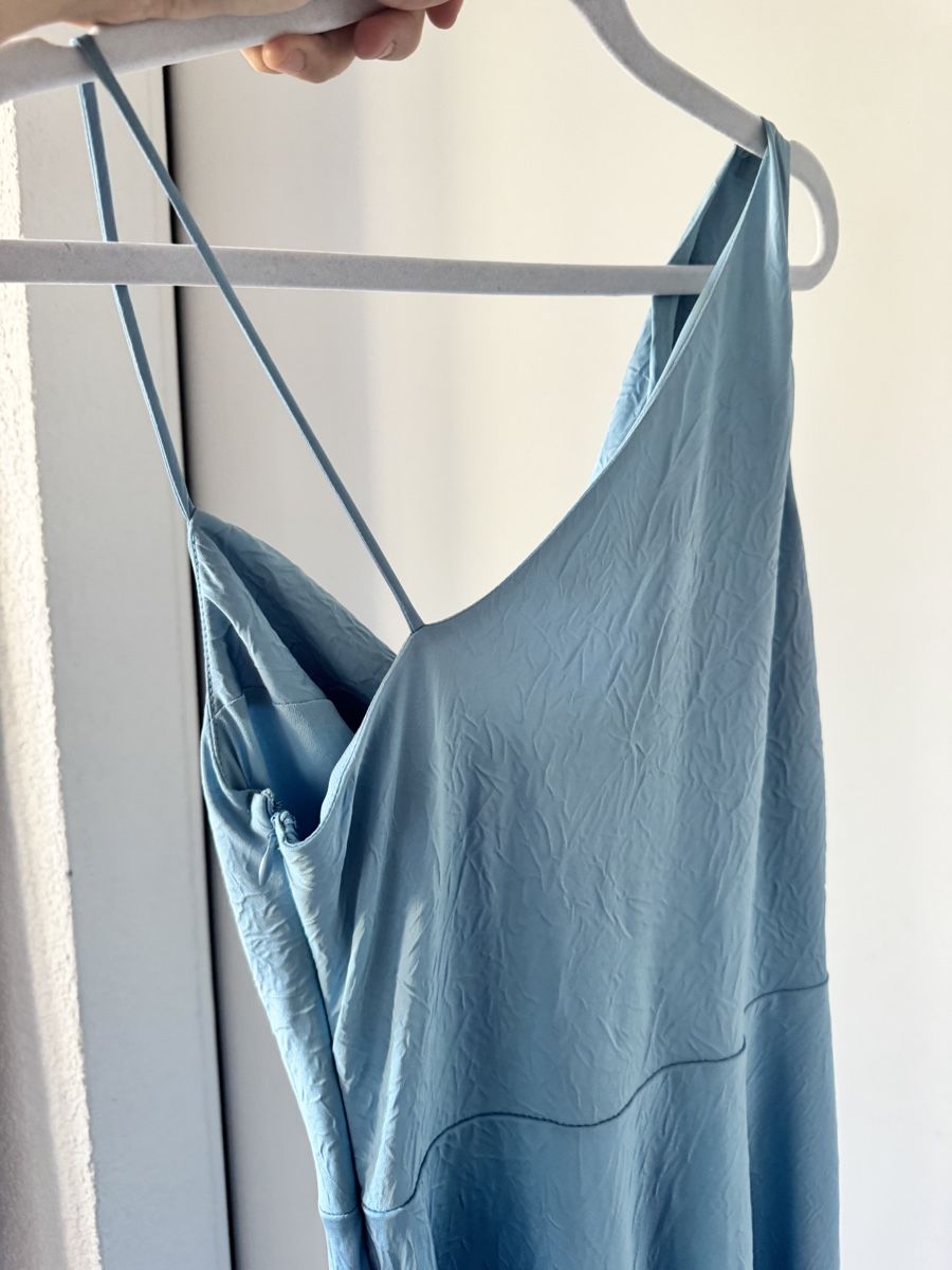 Mango Vestiti: Kleid Mango blau asymmetrisch lang – Nuovo (secondo la descrizione) da Wabern venduto da Viktoria_bern 5