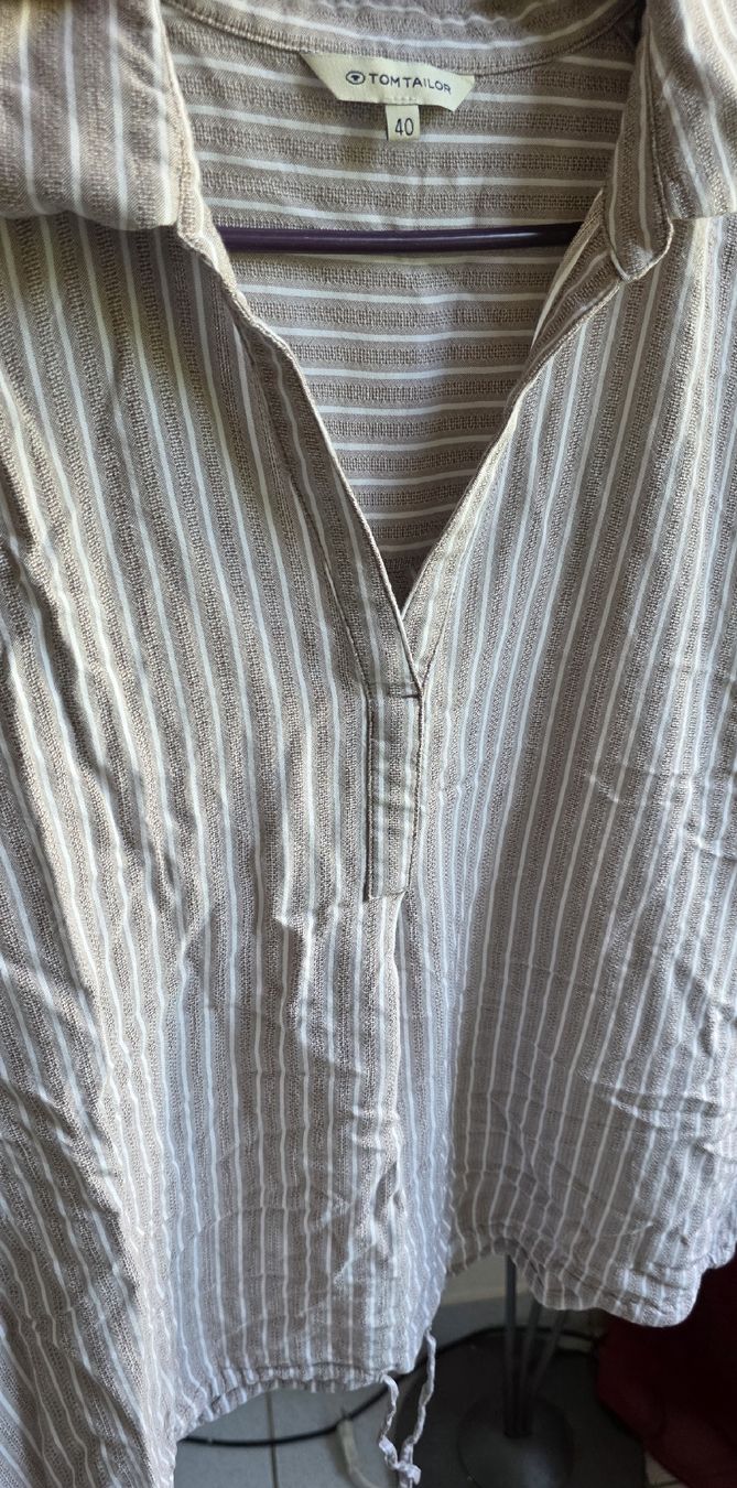 Tom Tailor Camicette: Chemise Tom Tailor Taille 40 Beige – Usato da Yverdon-les-Bains venduto da van_dq65 2
