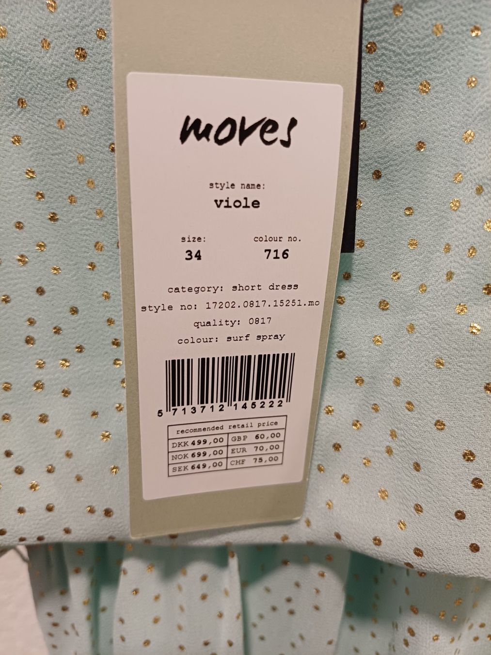 Vestiti: Kleid Grösse 34 von Moves – Nuovo e nell'imballaggio originale da Winterthur venduto da Smily-_- 4