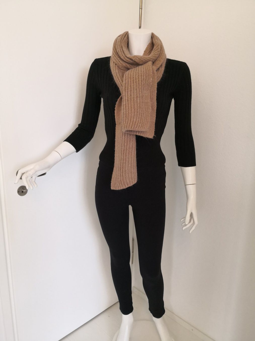 Foulard & Sciarpe: 🤩STRICK-SCHAL BEIGE – Usato da Olten venduto da Naja-Twins-Twins 8
