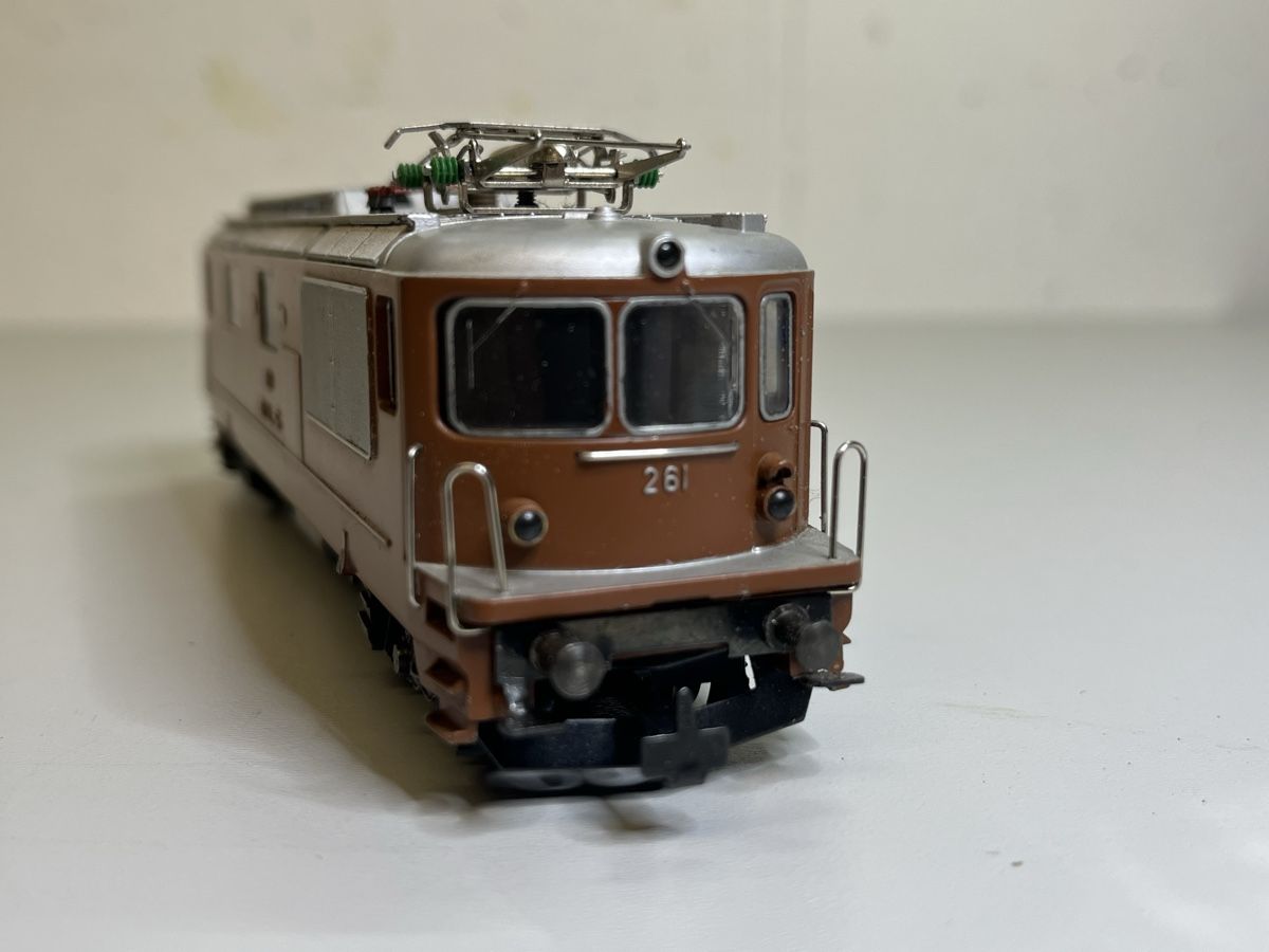 Hag Modellini di ferrovie: Hag 180 BLS Re 4/4 DC analog – Usato da Adlikon venduto da Tonda01 3