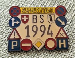 P226 - Pin Polizei Basel Motorfahrzeugkontrolle BS 1994