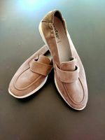 NEU Legero Mokasin Schuhe beige Gr. 43, Weite G