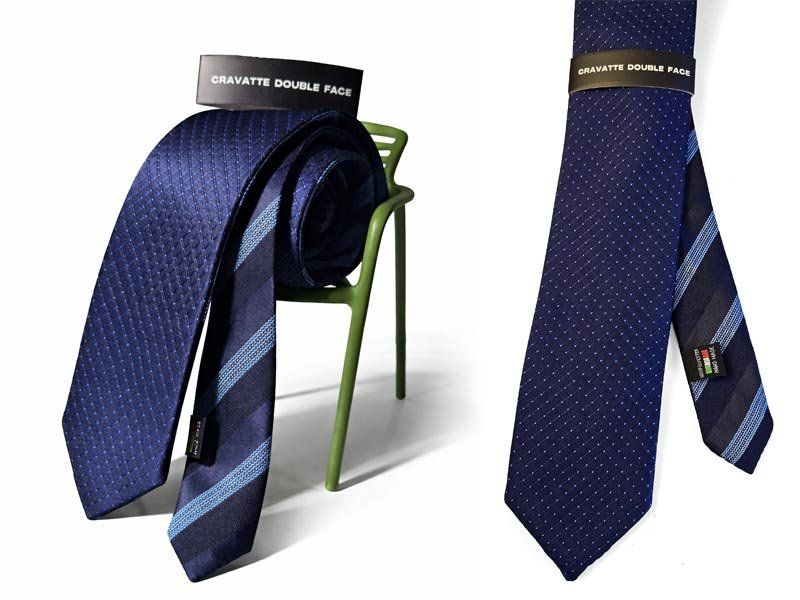 Cravatte: Krawatte reversible doubleface zweiseitig tragbar – Nuovo e nell'imballaggio originale da Fehraltorf venduto da yan_t9yg