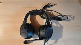 Casque Factem pour l'aviation, comme neuf, noir 👍🎧