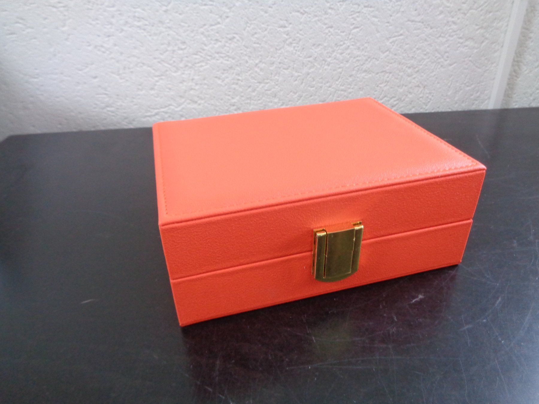 Portagioie: Schmuck Box (orange) – Nuovo e nell'imballaggio originale da Langenbruck venduto da Gumsi 1
