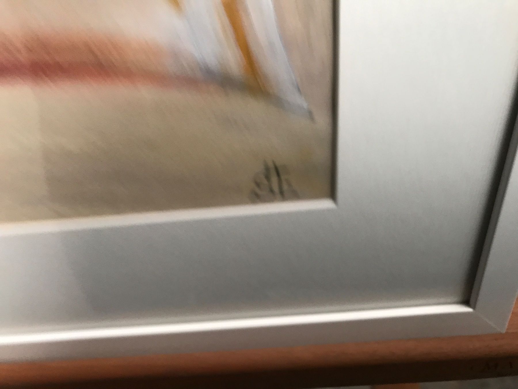 Poster & Bilder: Abstraktes Stillleben, signiert, gerahmt – Gebraucht aus Neuenhof von Tvr2 1