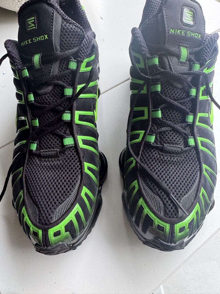 Nike Herrenschuhe: Baskets Nike Shox Noir Vert T.45 – Neu (gemäss Beschreibung) aus Romanel-s-Lausanne von vituzzo02 1