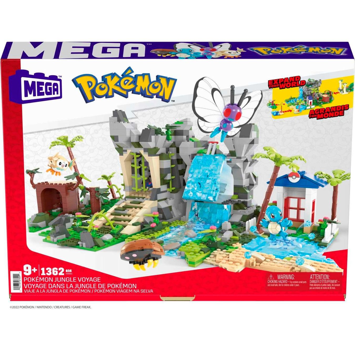 Mega Baukästen: Mega Pokémon Ultimative Dschungelexpedition HHN61 – Neu und originalverpackt aus Basadingen von NekoBricks 5