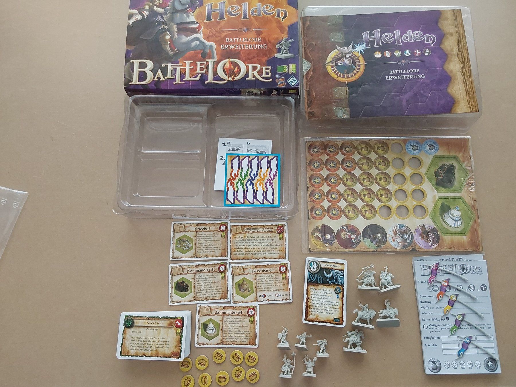 Giochi: Battlelore, Erweiterung Helden – Usato da Volketswil venduto da tasch71 2