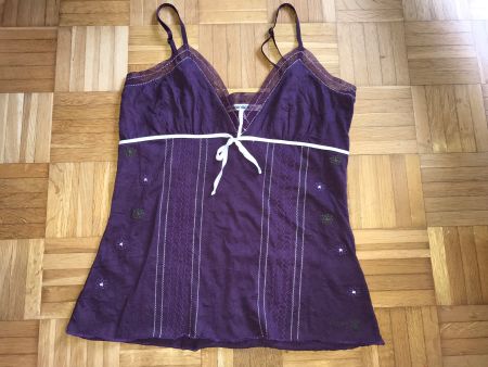 Top von Freesoul Grösse M violett - Porto 1.40