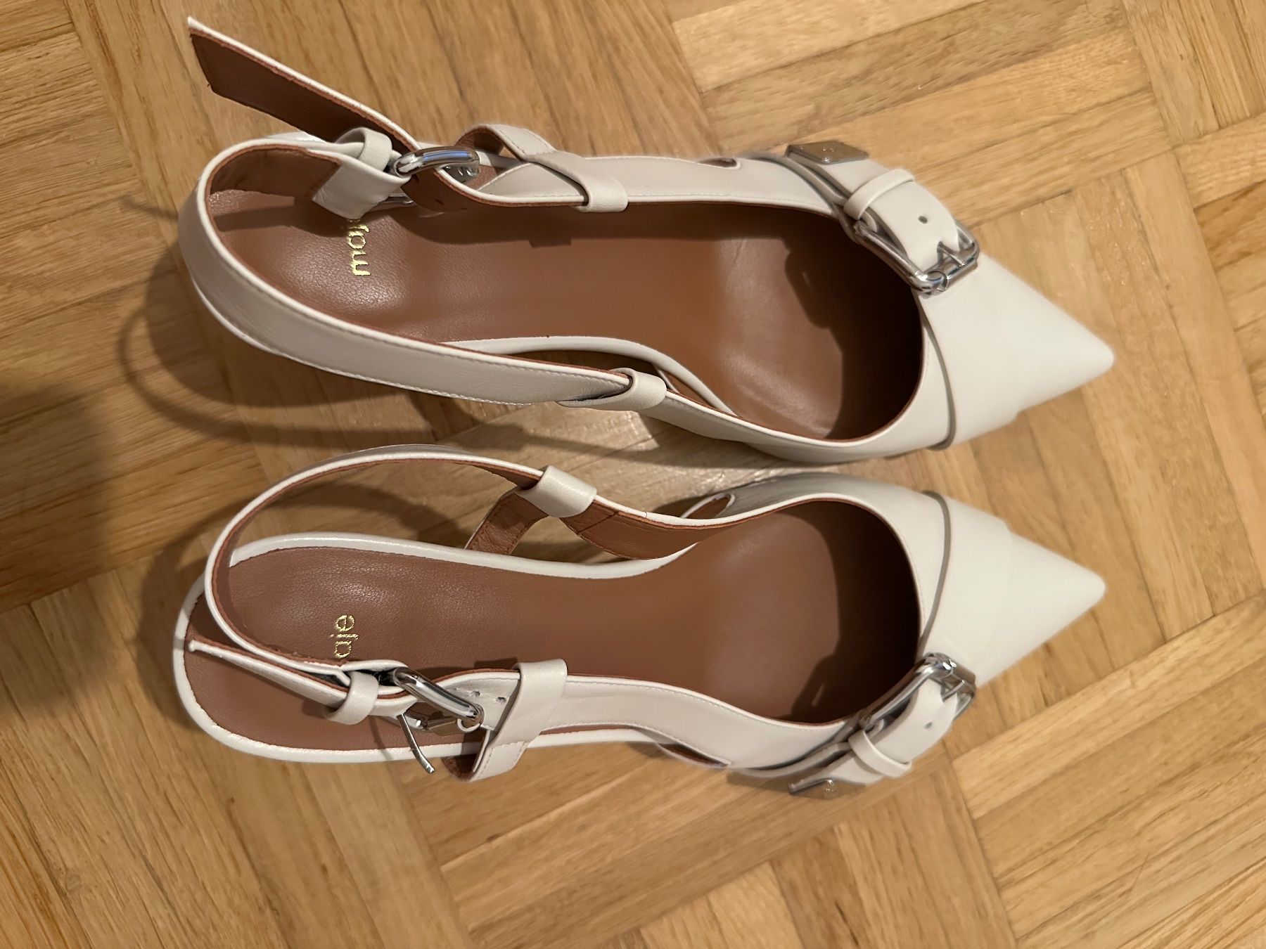 Scarpe da donna: Maje Leather slingback pumps – Usato da Zürich venduto da cmi_dl6b