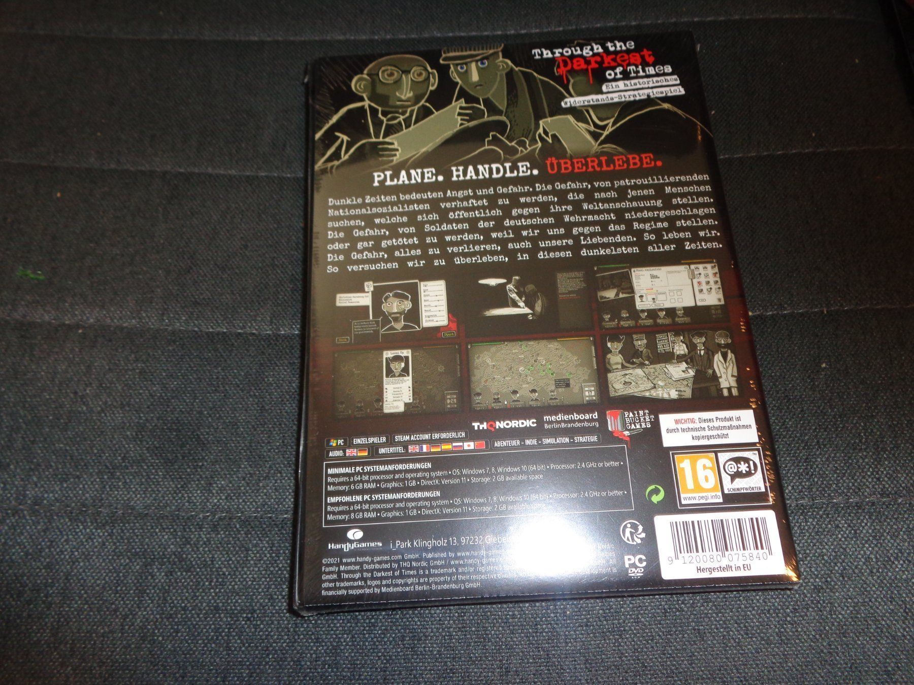 Giochi: Through the Darkest of Times PC NEUWARE – Nuovo e nell'imballaggio originale da Olten venduto da Disc-Ausverkauf 1