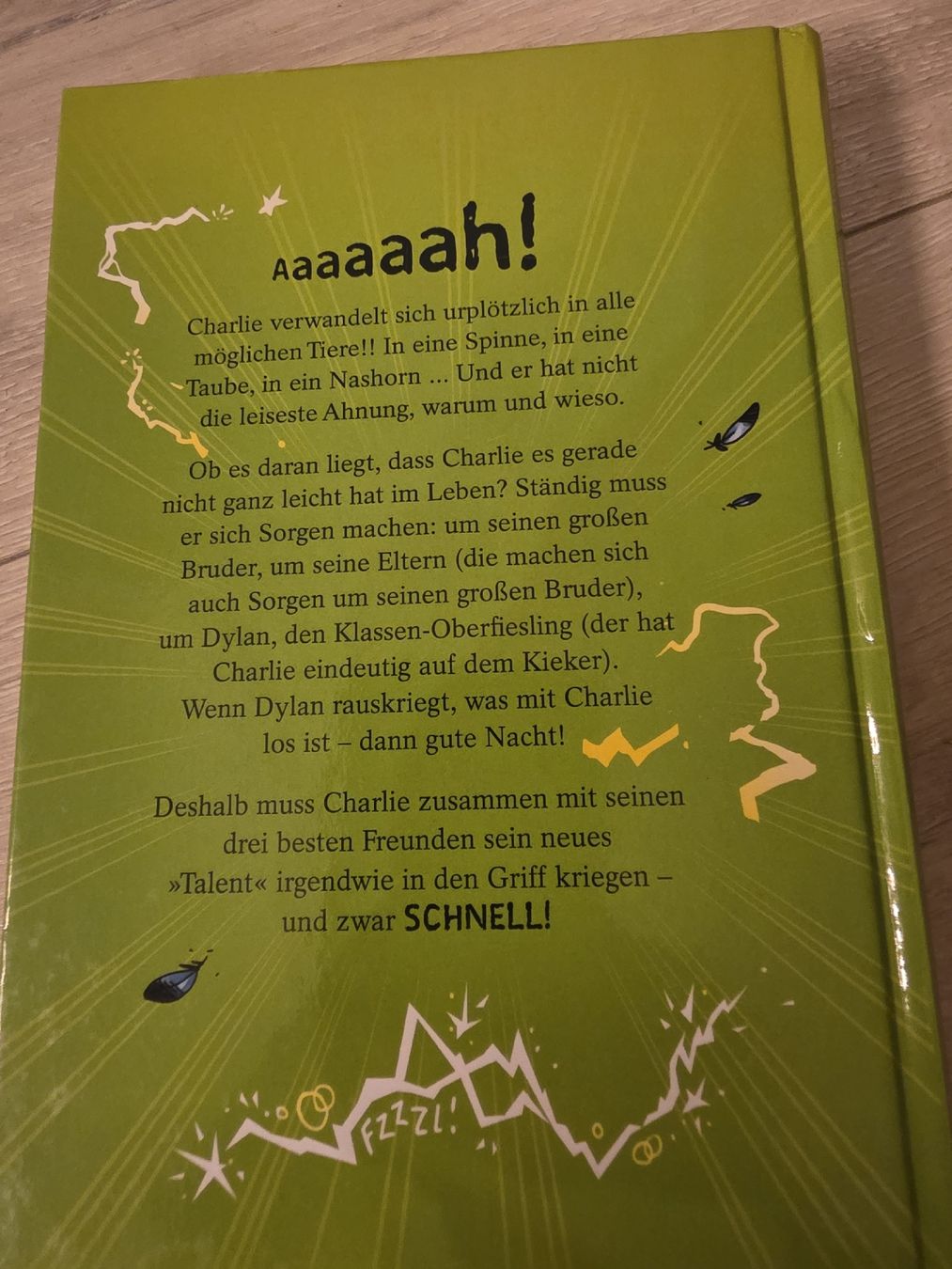 Libri: Buch "Charlie kriegt die Flatter" von Sam Copeland – Usato da Wigoltingen venduto da Zuckerfee84 1