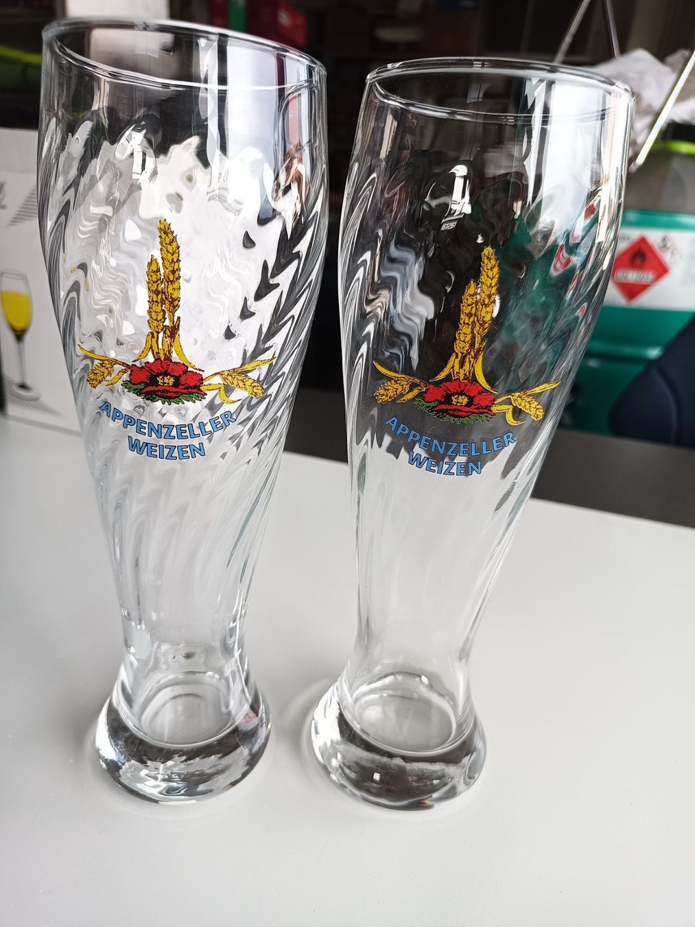Bicchieri: Appenzeller Weizenbier Gläser – Usato da Oberegg venduto da 19franzi94 3