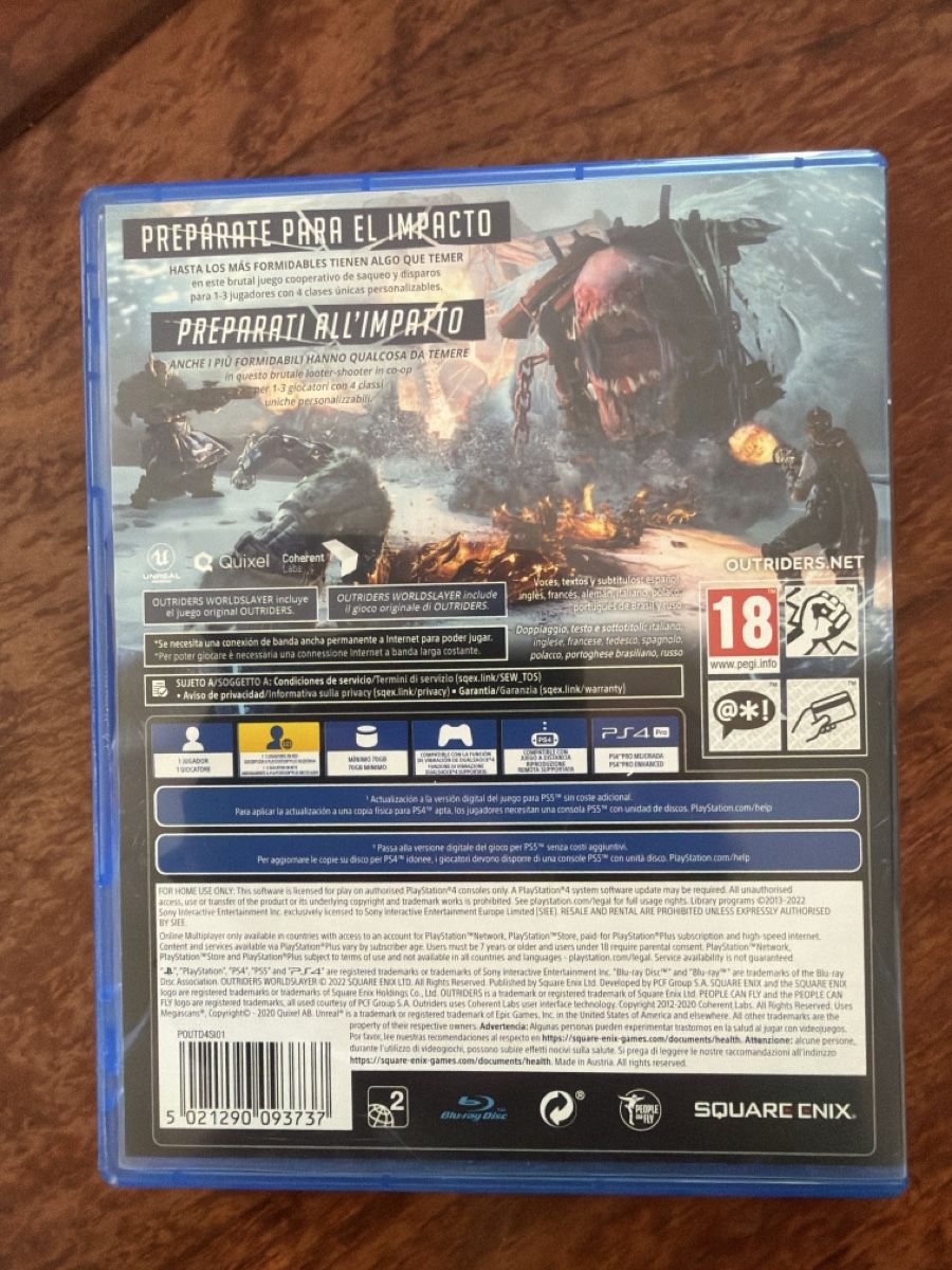 Jeux: Outsiders WORLDSLAYER – D'occasion à Sementina par bru_vpp5 2