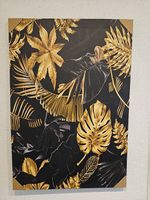 Bild Blätter 70 x 100 cm neu