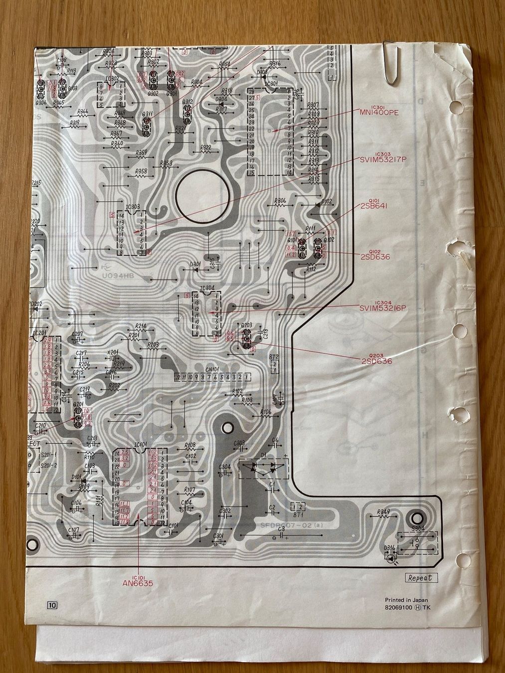 Technics Tourne-disques: Service Manual TECHNICS Turntable SL-7 – D'occasion à Erlenbach ZH par Leaford 1