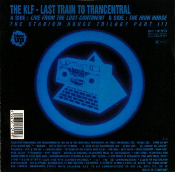 Vinyles: The KLF Last Train To Trancentral – Neuf (Voir description) à Hellikon par Jogi73 1