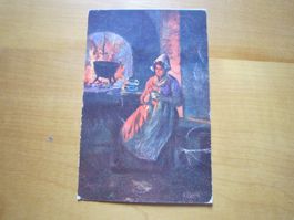 No 17 Postkarte Thum Militaer 1925