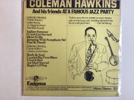 Cole a Hawkins LP - Famous Jazz Party