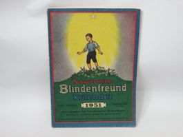 Magazin Schweizer Blindenfreund Kalender 1951