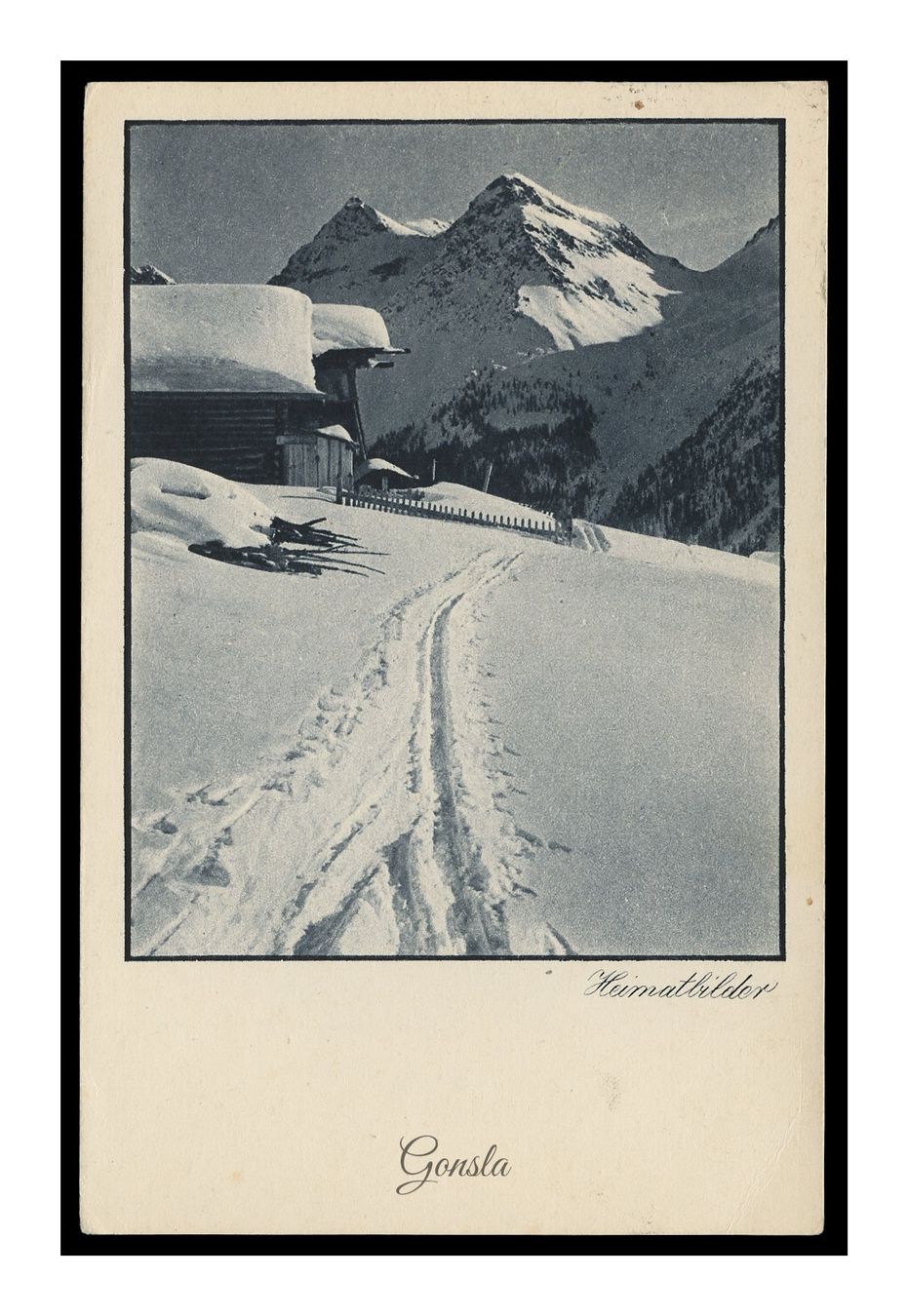 Cartoline postali: HEIMATBILDER - 1920 – Usato da Onex venduto da Lagorel01