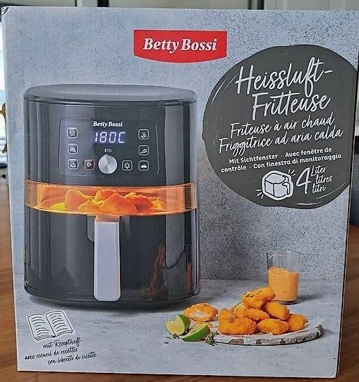 Betty Bossi Elettrodomestici da cucina: Betti Bossi Heissluft-Fritteuse – Nuovo e nell'imballaggio originale da Fahrwangen venduto da Hotroad61