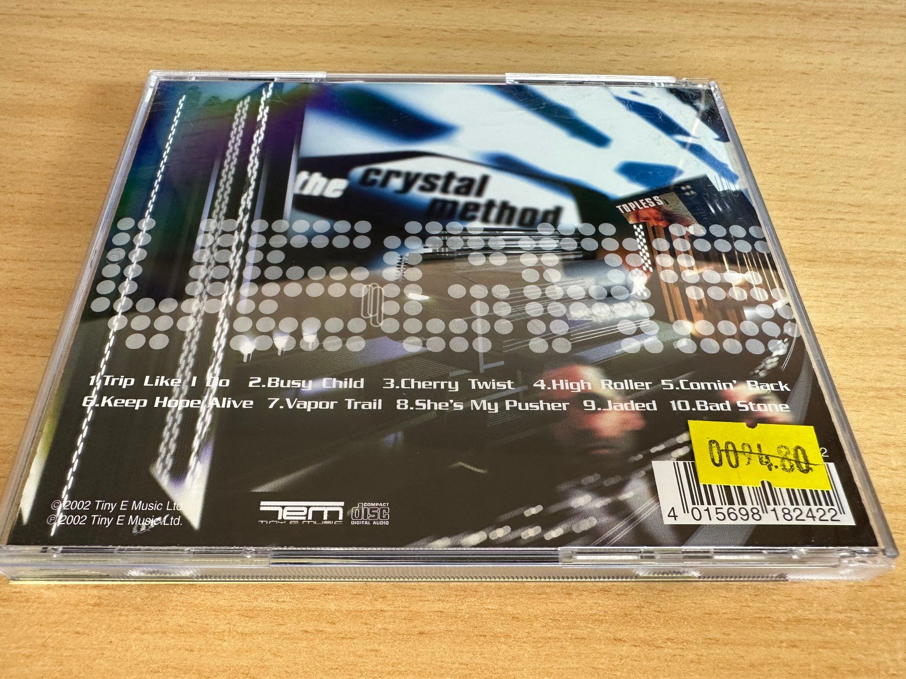 CD: The Crystal Method – Vegas – Usato da Rikon im Tösstal venduto da Alpenmutz 1