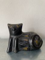 Keramikstatuette Katze Manuel Felguerez Mexiko Midcentury
