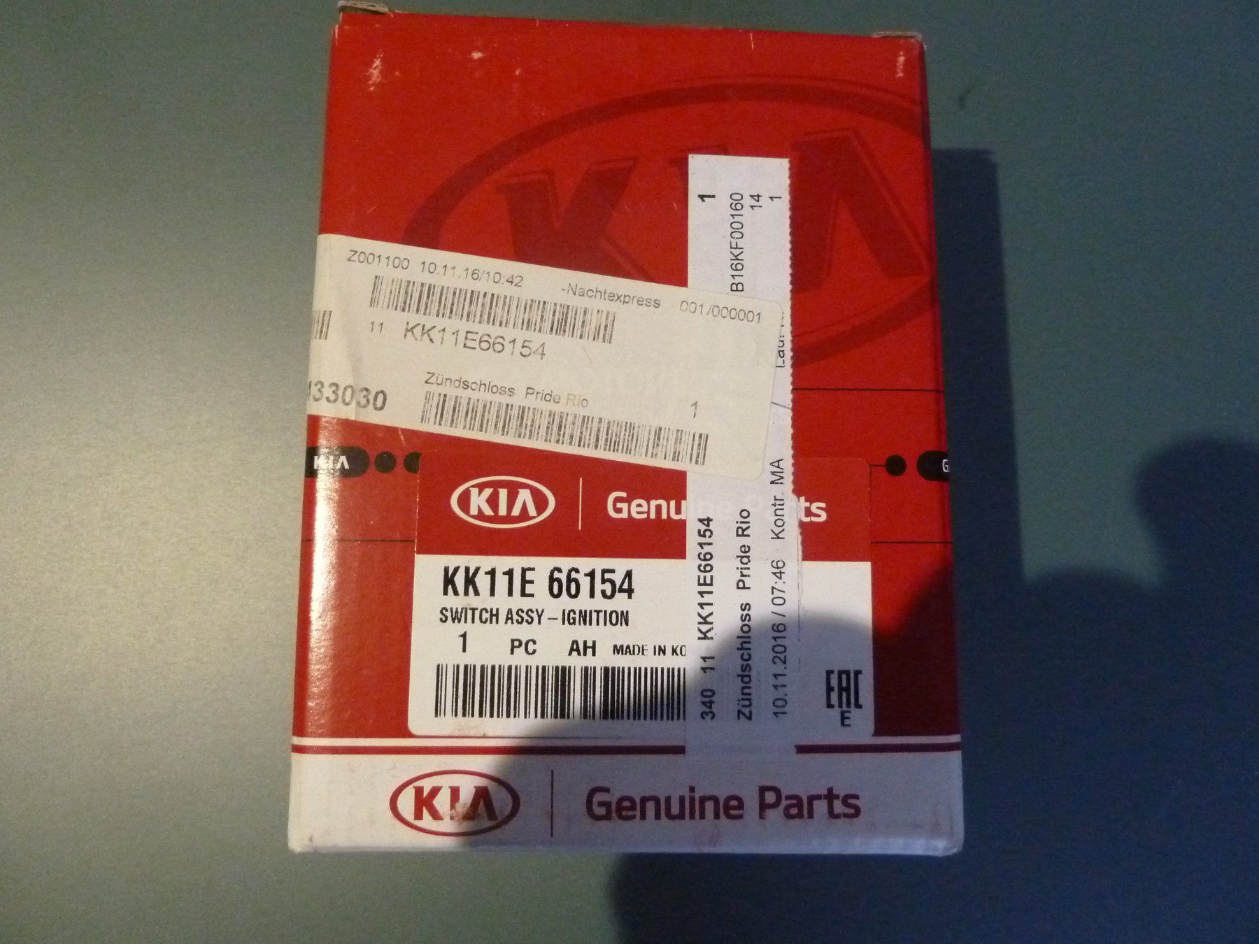 Kia Alle Autoersatzteile: Kia Rio Zündschloss neu – Neu und originalverpackt aus Härkingen von Mada90 1