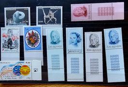 MONACO timbres neufs ** ~1990-93