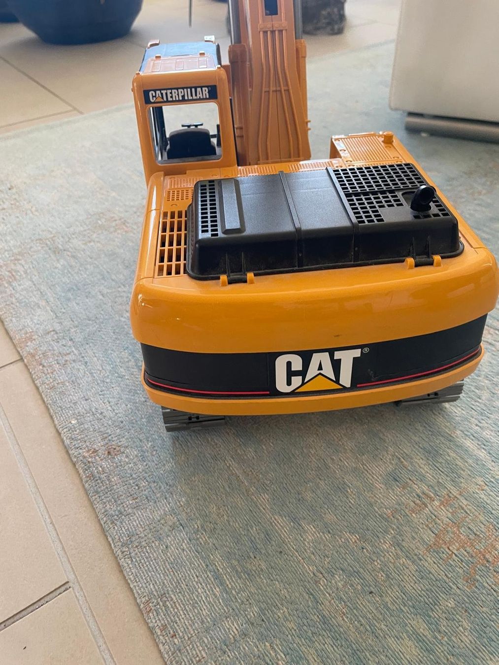 Caterpillar Excavateurs: CAT Kettenbagger / grosser Spielzeug-Baustellenbagger – D'occasion à Zürich par Ccamenisch 3