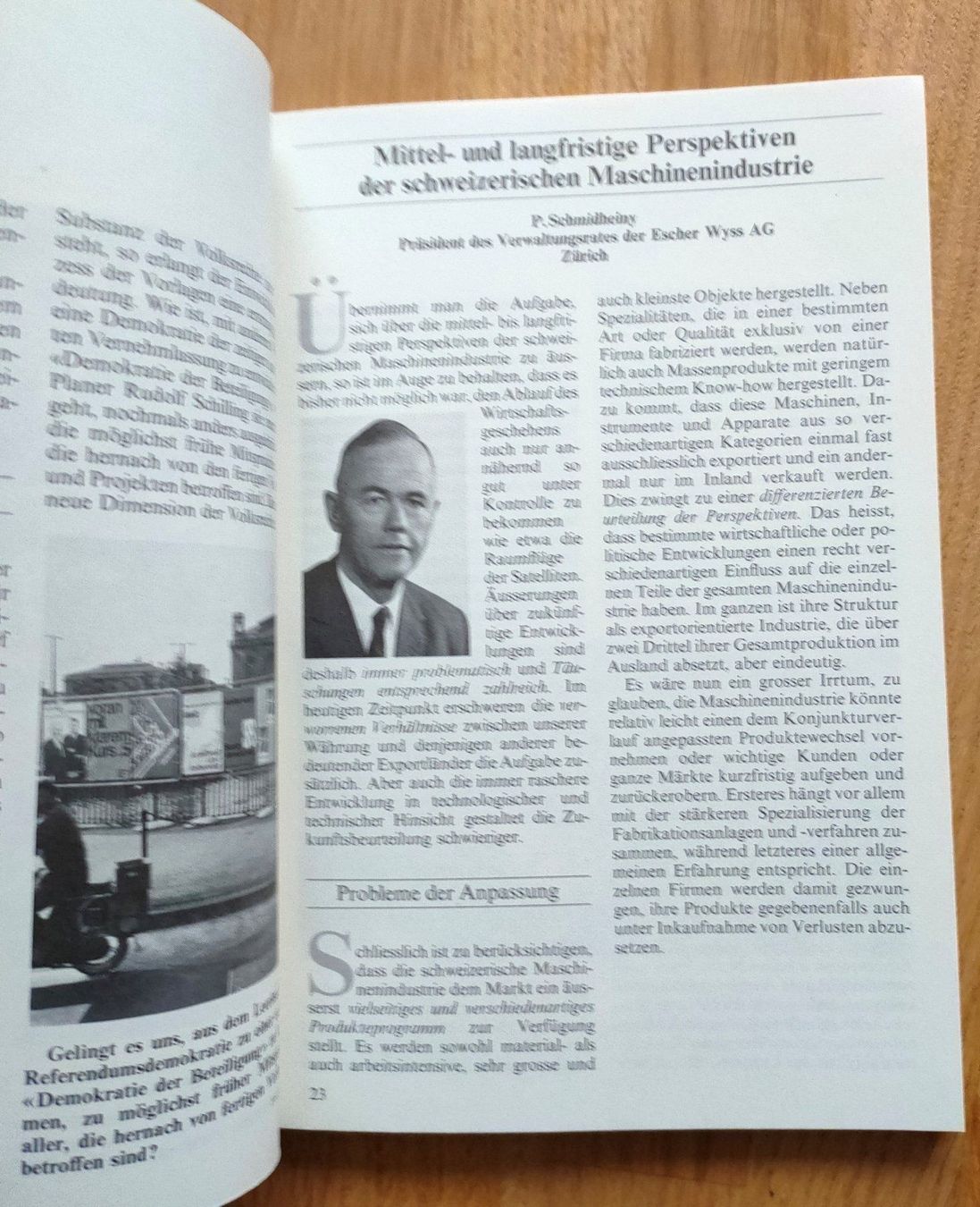 Livres: Schweizer Wirtschaft wohin? – D'occasion à Sigriswil par Ricola1977 2