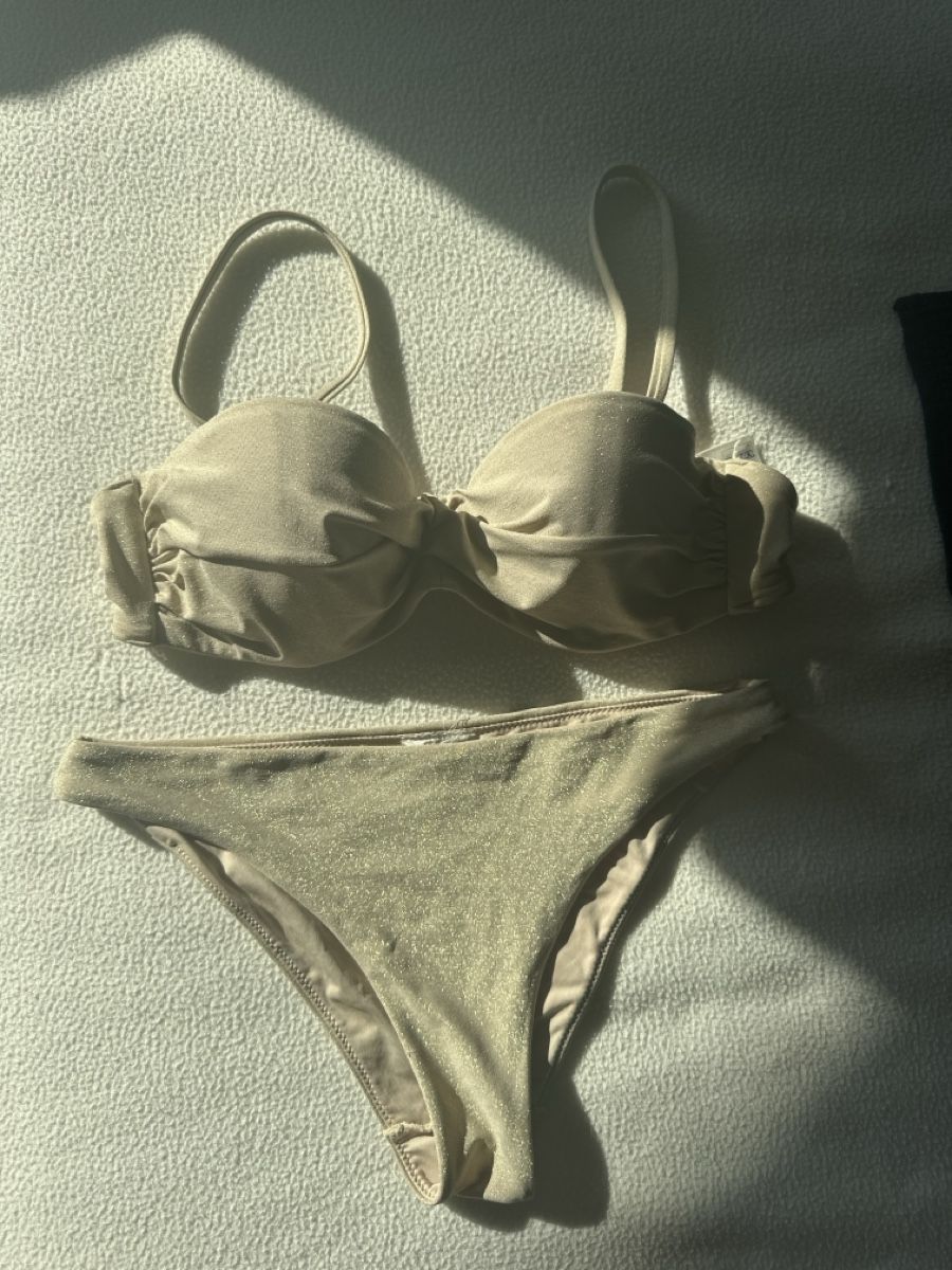 H&M Costumi da bagno & Bikini: Bikini H&M beige/gold Grösse 75A – Usato da Zug venduto da a.marryl 2
